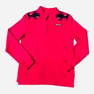 Vineyard Vines L(14) Shep Shirt quarter zip pullover